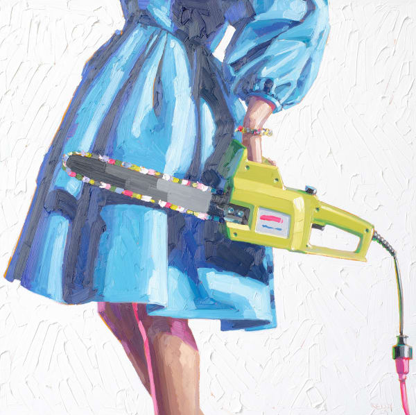 Kelly Reemtsen Self-Explanatory, 2024 Oil on panel 44 x 44 inches