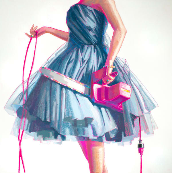 Kelly Reemtsen Connected, 2024 Pastel on paper 60 x 60 inches