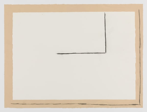 Robert Motherwell Untitled, ca. 1968 Charcoal, ink, and screenprint on paper 23.25 x 31.25 inches