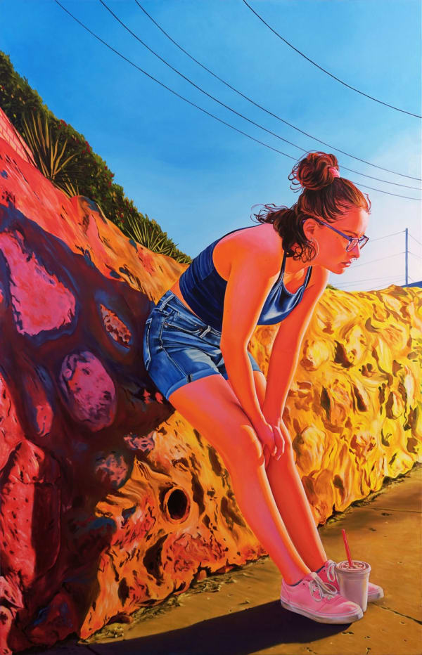 Marianna Olague Mesa Hills, 2020 Oil on canvas 50 x 36 inches