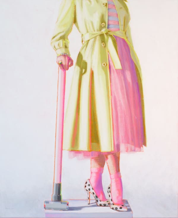 Kelly Reemtsen Toned Down, 2024 Pastel on paper 48 x 40 inches