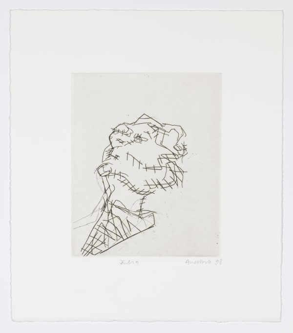 Julia (Reclining Head of Julia), 1998