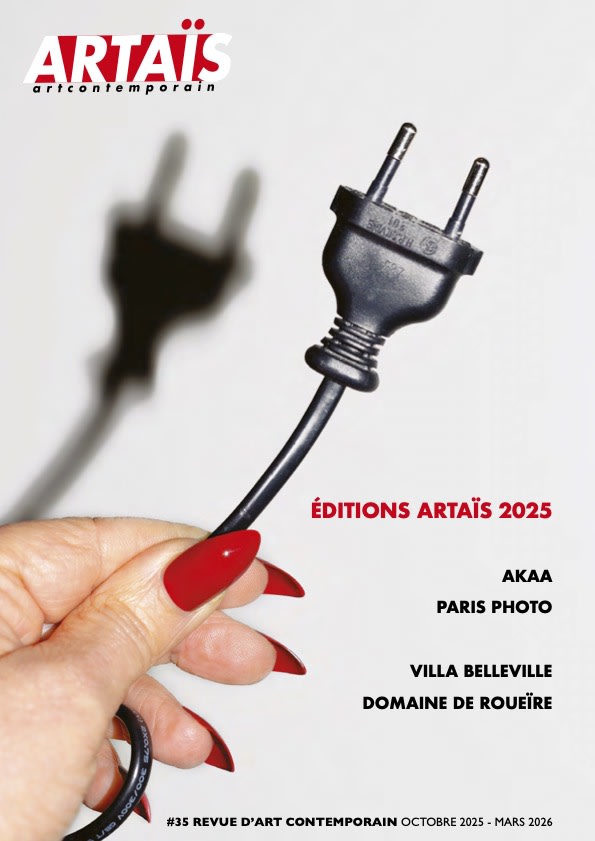 Cover, Artaïs #35 Revue d’art contemporain, octobre 2025 - mars 2026 ©Artaïs
