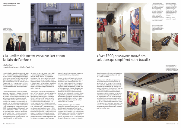 Copyrights : © ERCO GmbH, www.erco.com. Photographie : © DESIGN DE LUX/Vincent Muracciole 2024.