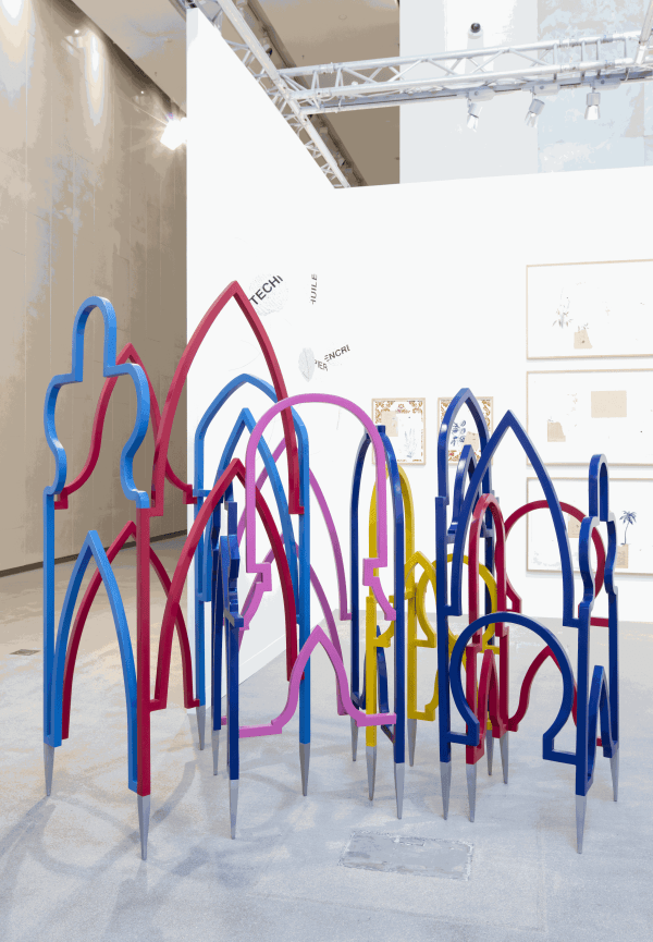 Zoulikha Bouabdellah, Alcoves multicolores, 2023