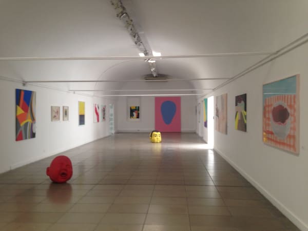 Vista de la sala Installation view