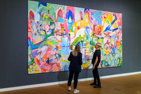 Exhibition view: "The Sun Above All", July 2023