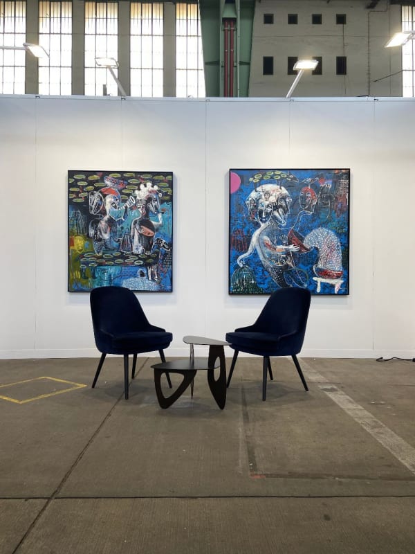 Positions Berlin, Installation images, 2022. Courtesy of Gallery Melbye-Konan
