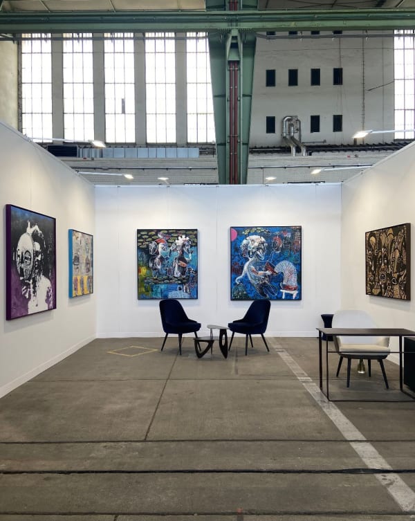 Positions Berlin, Installation images, 2022. Courtesy of Gallery Melbye-Konan