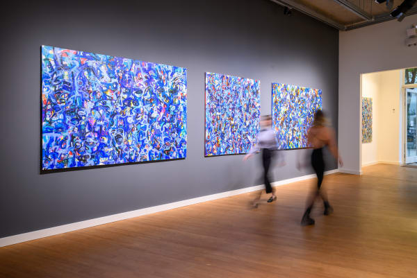Exhibition view: "Masquage", October 2023