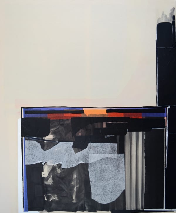 Web Christoph Schirmer 1 Acht 19 2019 Mischtechnik Papier Leinwand 180 X 150 Cm