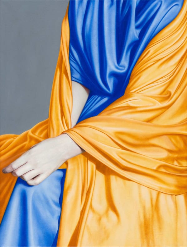 Drago Persic - Bergotte #18 (G. Reni / YInMn Blau, Italienischer Ocker), 2025