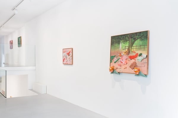 Installation View, While you were sleeping, Wim Legrand. Courtesy of Enari Gallery and the artist.