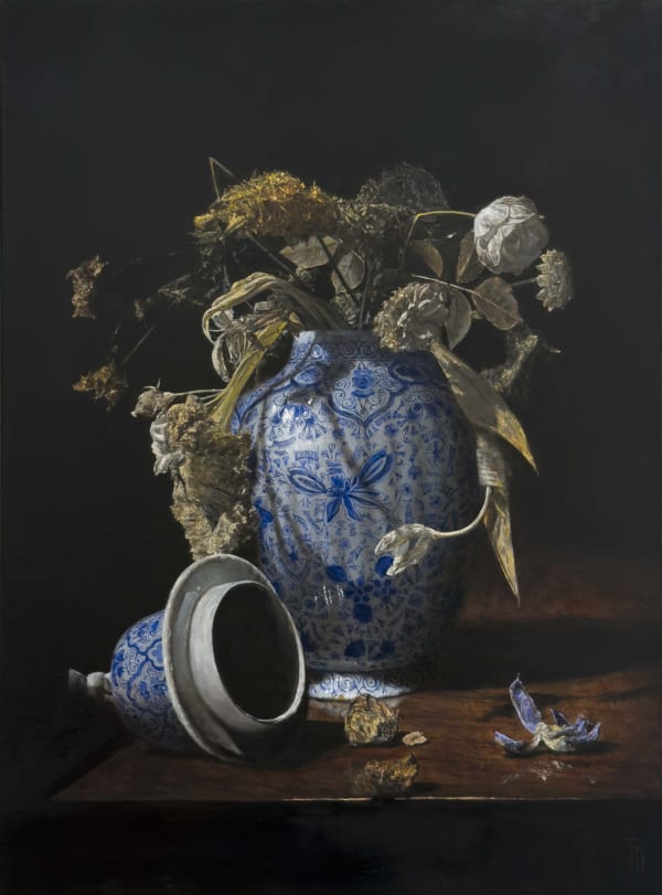 Thomas van Dun - Vanitas V (Tulpenvaas), 2025