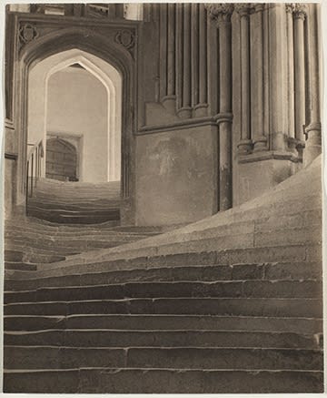 Frederick Evans - Across Nave (Bourges Cathedral), c.1906