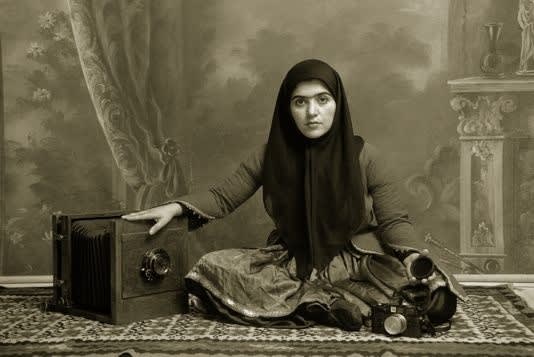 Shadi Ghadirian - Miss Butterfly #1, 2011