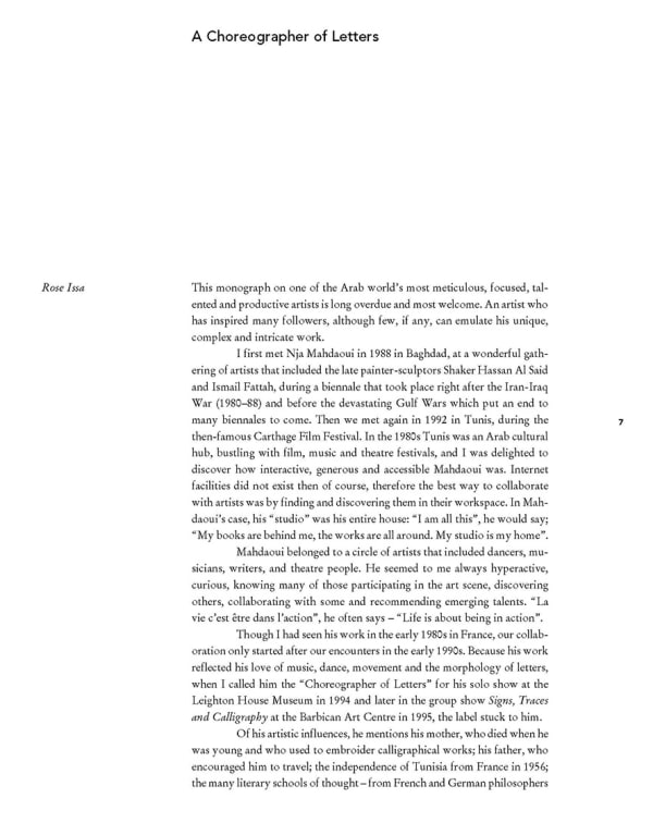 2015 - A Choreographer of Letters