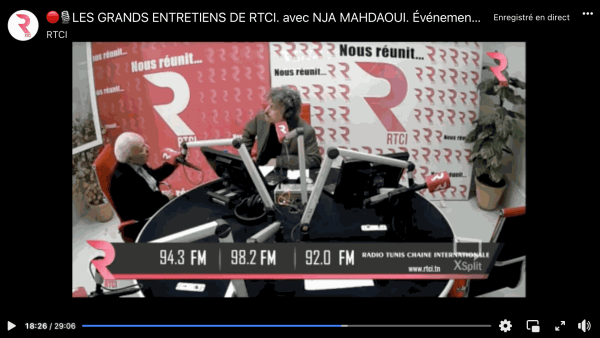 Les Grands Entretiens de RTCI, RTCI FM, Tunis