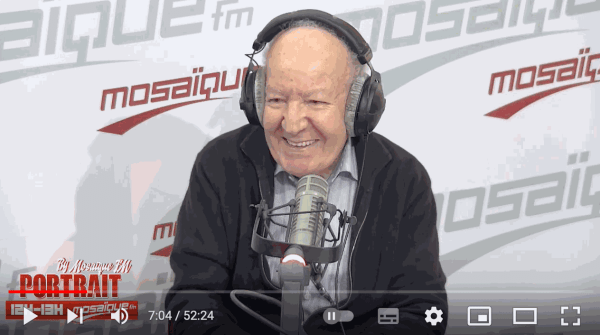 Portrait par Ilyes Gharbi, Mosaïque FM, Tunis