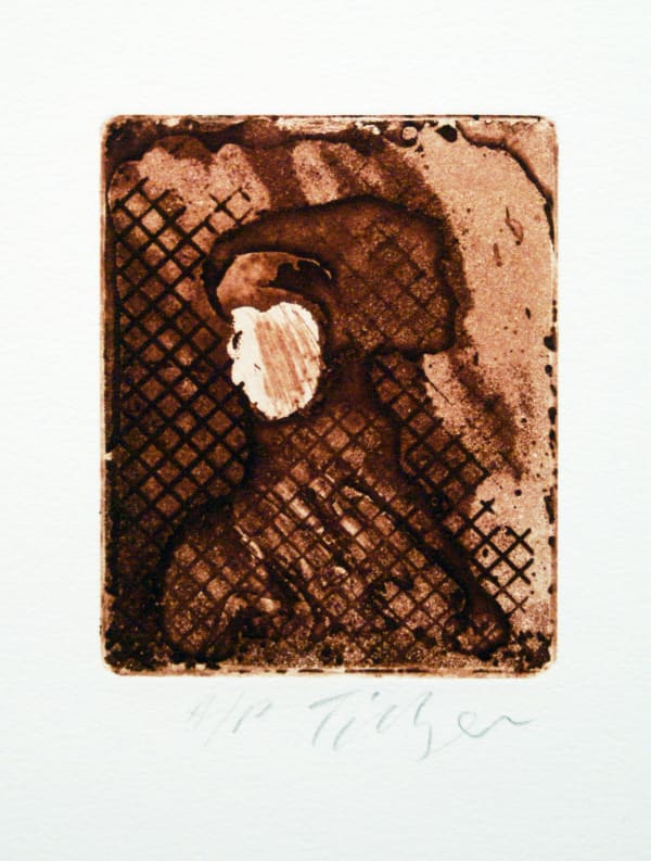 William Tillyer Ancestor II, 1974 Signed in pencil lower right (recto) Etching with aquatint on paper Paper size: 66 x 50.5 cms (26 x 20 ins) Plate size: 28.5 x 34 cms (11 1/4 x 13 3/8 ins) EDITION Uneditioned PRINTER The Artist