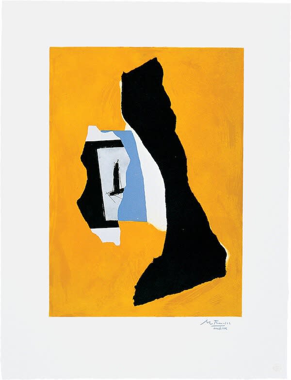 Robert Motherwell, Perpetual Summer, 1985