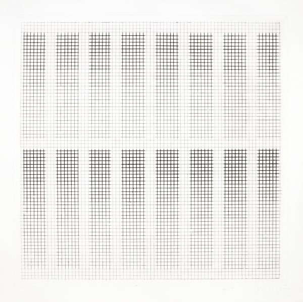 William Tillyer Arrangement III, 1968 Signed in pencil lower right (recto) Etching on paper Paper size: 56.5 x 56.5 cms (22 1/4 x 22 1/4 ins) Plate size: 50 x 50 cms (19 5/8 x 19 5/8 ins) EDITION Uneditioned PRINTER The Artist