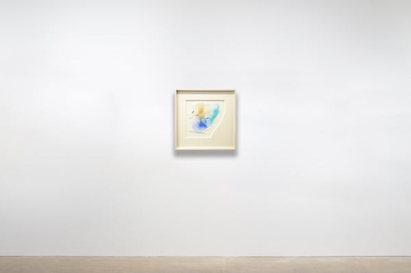 William Tillyer Fragment , 2015 Signed lower right (recto) Watercolour on paper 42 x 42 cms (16 1/2x 16 1/2 ins) (mount size) 21 x 23 cms (8 1/4 x 9 1/16 ins) (paper size)