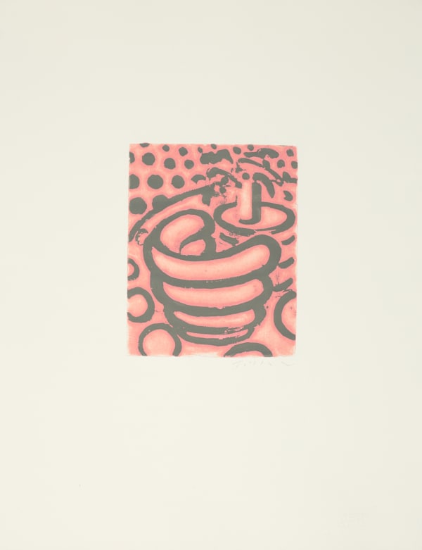 William Tillyer The circular house: 'D'Aigurande proceeded to buy furniture constructed on the round' - The Eileen Gray Chair, 1974/2018 Signed in pencil lower right (recto) Deep etching and intaglio printing on 250 gsm Velin Arches Blanc paper Paper size: 66 x 50.8 cms (26 x 20 ins) Plate size: 25 x 19.8 cms (9 14/16 x 7 3/4 ins) EDITION 25 PROOFS 4AP 1PP PRINTER Clifton Editions PUBLISHED BY Bernard Jacobson Ltd., London, 2018