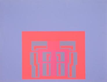 Robyn Denny, The Paramount Suite (blue), 1969