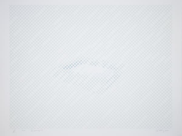 William Tillyer Trough - A Furnished Landscape, 1974 Signed lower right, dated lower left in pencil (recto) Screenprint 7 colours on 246 lb J. Green water leaf paper Paper size: 68.5 x 91.5 cms (27 x 36 ins) Plate size: 62 x 81 cms (24 1/2 x 31 3/4 ins) EDITION 90 PROOFS 5 AP 2 PP PRINTER Advanced Graphics PUBLISHED BY Bernard Jacobson Ltd., London