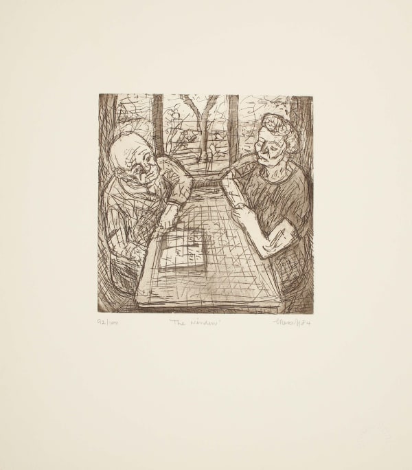 Leon Kossoff, The Window, 1984