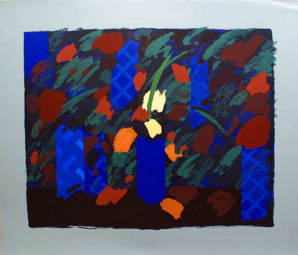 William Tillyer Untitled (Florist), 1978 Unsigned Screenprint on paper 109.2 x 130.8 cms (43 x 51 1/2 ins) EDITION Uneditioned