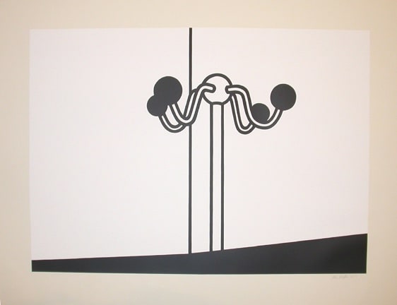 Patrick Caulfield Coat Stand, 1973 Screenprint 72 x 95 cms (28 x 37 ins) edition of 72