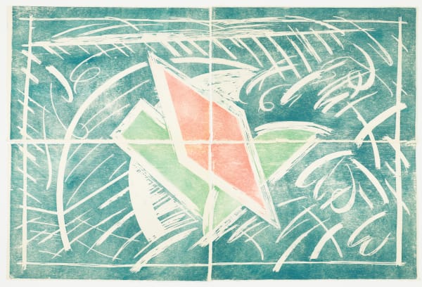 William Tillyer International Flora and Fauna, 1984 Signed in pencil lower right (recto) Woodblock on paper 124 x 185 cms (48 3/4 x 72 3/4 ins) EDITION 30 PRINTER Homer Frankland Editions PUBLISHED BY Bernard Jacobson Ltd., London