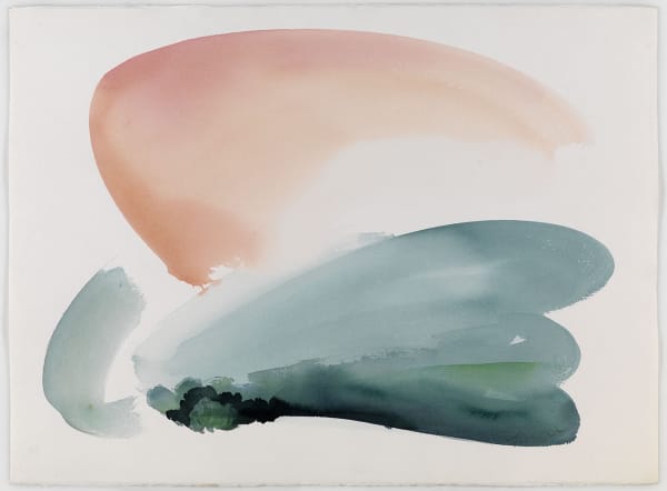 William Tillyer Near Salisbury, 1985 Watercolour on paper