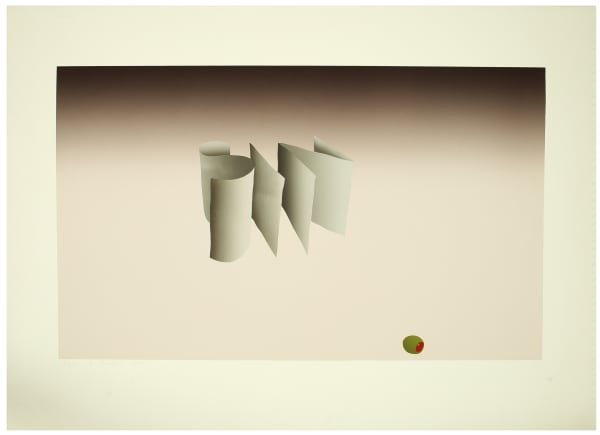 Ed Ruscha Sin, 1970 Screenprint on Louvain opaque cover paper