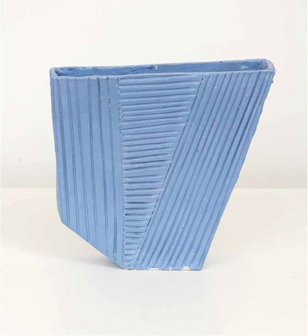 Bruce McLean Untitled , 2022 Ceramic 25 x 26.5 x 7 cms (9 3/4 x 10 3/8 x 2 3/4 ins)