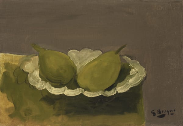 Georges Braque Deux poires, 1954 Oil on canvas