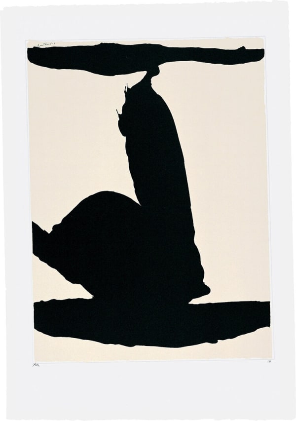 Robert Motherwell, Africa Suite: Africa 1, 1970