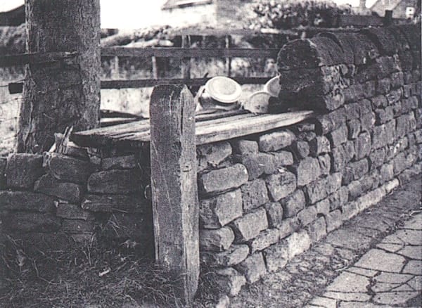 William Tillyer The Furnished Landscape - Milk Stands, 1977 Photograph 40.5 x 61.5 cms (15 15/16 x 24 1/4 ins) PRINTER The Artist