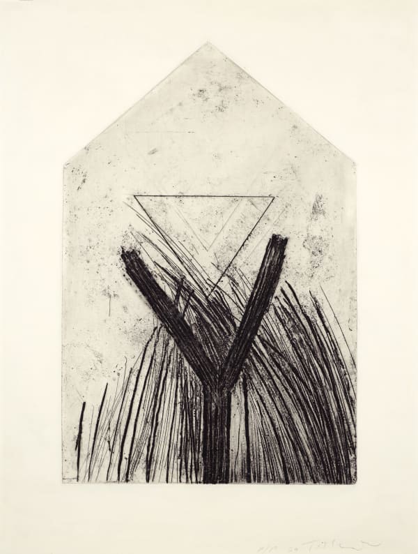 William Tillyer Falling Pinnacle, 1960 Signed in pencil lower right (recto) Etching on paper Paper size: 50.5 x 38 cms (20 x 15 ins) Plate size: 49.8 x 36.3 cms (19 5/8 x 14 1/4 ins) EDITION Uneditioned PRINTER The Artist