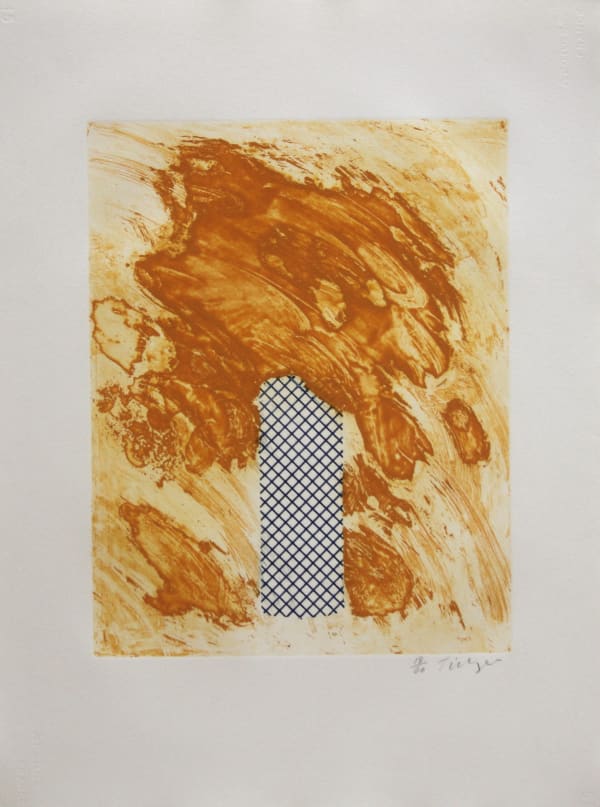 William Tillyer Yellow Cadmiums - From the Courthope Collection, 1977 Etching on paper