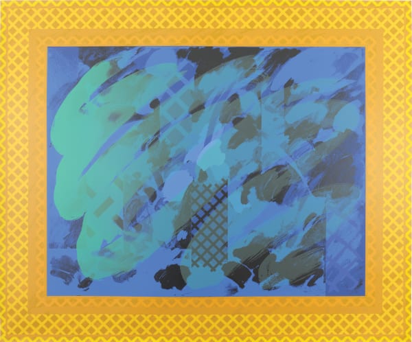 William Tillyer The Frame - Florist Set: One Theme, Four Works, 1978 Signed and dated in pencil lower right (recto) Screenprint on paper 109 x 130.8 cms (42 7/8 x 51 1/2 ins) EDITION 80 PROOFS 10 AP 1 PP 1 Stage Proof PRINTER Advanced Graphics PUBLISHED BY Bernard Jacobson Ltd., London