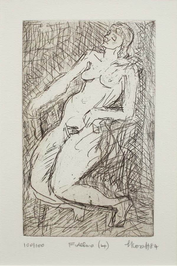 Leon Kossoff, Fidelma IV, 1984