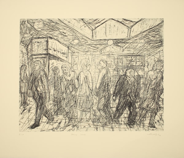 Leon Kossoff, Going Home, 1984