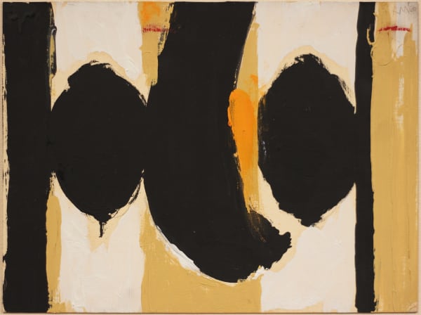 Robert Motherwell Elegy to the Spanish Republic No. 60, 1960 Oil on paperboard
