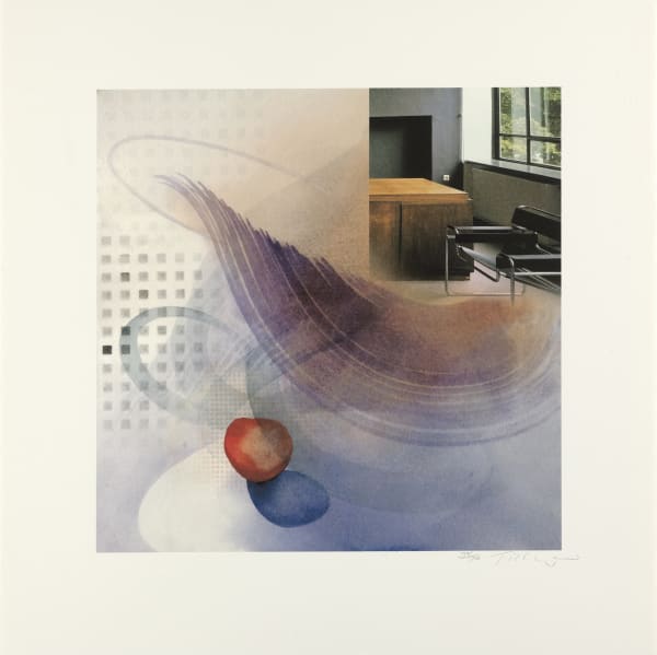 William Tillyer Carricks Corner - Zephyr (duplicate), 2019 Signed in pencil lower right (recto) Archival giclée print on Arches 640gms Watercolour paper Paper size: 57.2 x 56 cms (22 1/2 x 22 ins) Image size: 40 x 40 cms (15 3/4 x 15 3/4 ins) EDITION 70 PROOFS 4 AP 1 PP 1 Proof PRINTER Mat Sant Studio PUBLISHED BY Bernard Jacobson Ltd., London