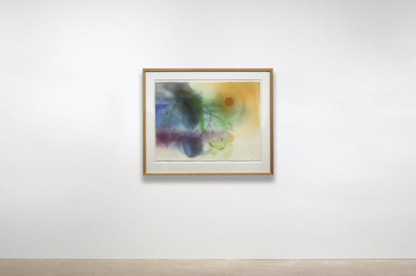 William Tillyer The Watering Place, 2013 Watercolour on Arches paper 57.2 x 76.8 cms (22 1/2 x 30 1/4 ins)