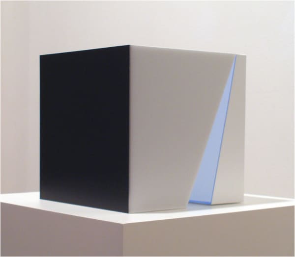 Marc Vaux, Light Cube (Blue), 2006