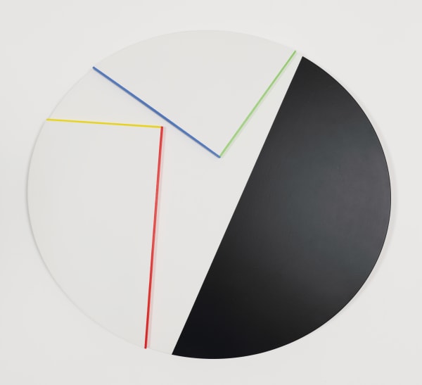 Marc Vaux OVS 3, 2018 Acrylic on MDF